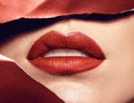 lips with lipstick